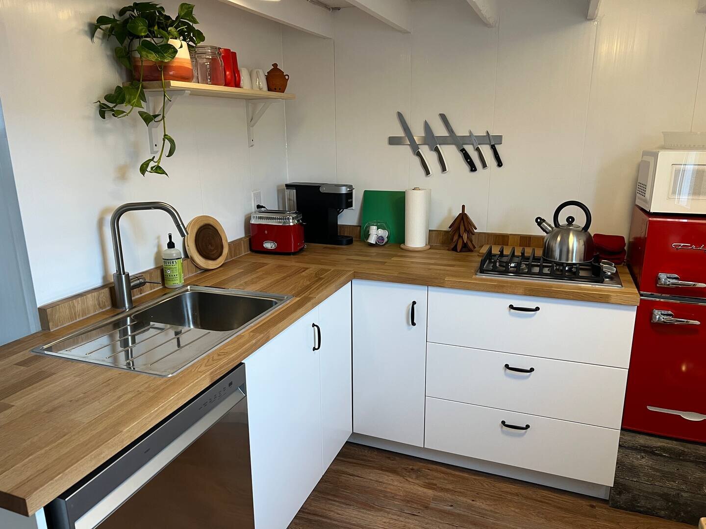 Interior of Woodsman